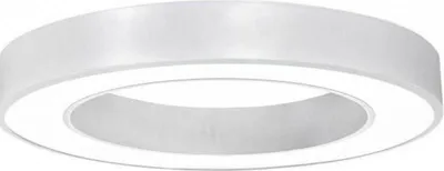Image de Plafonnier LED Blanc Rond 36W 50cm - Blanc Neutre 4000K - 5500K