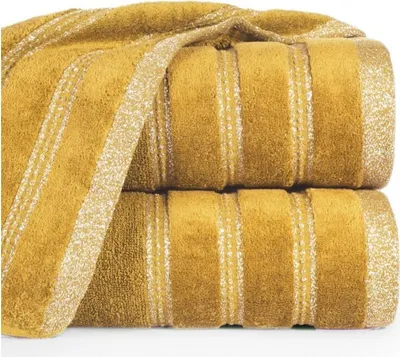 Obrázek produktu pro Ručník Glory 1 50x90 hořčice 500g/m2 froté Eurofirany