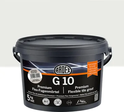 Obrázok produktu pre ARDEX G10 Premium Flex-Fugenmörtel Pergamon 5kg Eimer