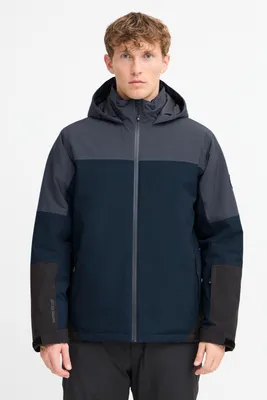 Produktbild von NORTH BEND NBMoritz Herren Skijacke Winterjacke Snowboardjacke wasserdicht wasserfest W-PRO 10.000 Wassersäule 10.000 mm Kapuze Skipasstasche Reißverschlusstaschen