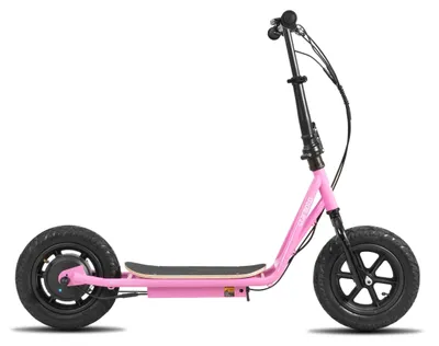 Image de Trottinette - À partir de 14 ans - Roues de 30 cm - Guidon réglable en hauteur - 2 roues - Châssis en métal - Rose