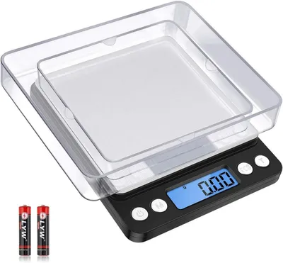 Produktbild von Präzisionswaage (500 g/0,01 g), Küchenwaage/Taschenwaage/Schmuckwaage, hochpräzise elektronische Waage