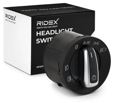 Produktbild von RIDEX Lichtschalter Hauptlicht Lichtschalter 809S0008 für VW GOLF VI (5K1) TIGUAN (5N) Passat Variant (3C5) Transporter V Bus GOLF PLUS (5M1, 521)