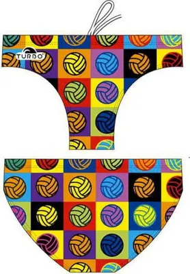 Produktbild von Turbo Multiball Badeslip Mehrfarbig 9-10 Years Jungen Mehrfarbig 9-10 Years