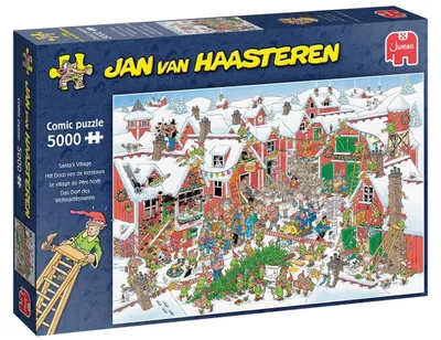 Produktbild von Dorf des Weihnachtsmanns Puzzle 5000 Teile Erwachsene EIN NEUES ABENTEUER