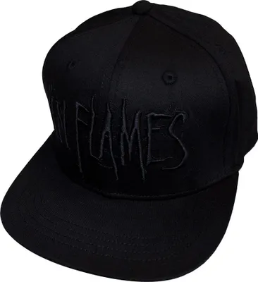 Produktbild von In Flames - Snapback Mütze Logo RO14026 (Einheitsgröße) (Schwarz)