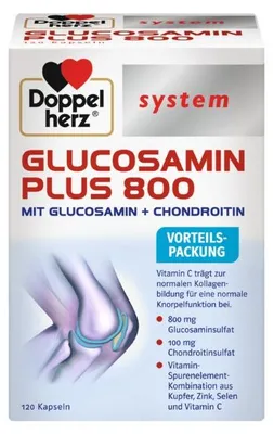 Image de Doppelherz system GLUCOSAMIN 800 PLUS, 120 gélules
