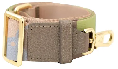 Image de Bretelles pour sacs, modèle BB5, couleur or, unies - en cuir - Fabriqué en Allemagne