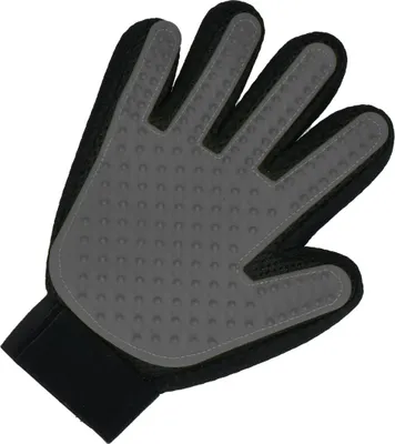 Produktbild von Fellpflegehandschuh "Pet" schwarz/grau schwarz/grau