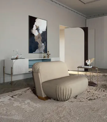 Produktbild von Sessel Wohnzimmer Möbel Lehnstuhl Design Stühle Bizzotto Stuhl Italienische Neu