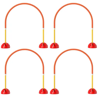 Produktbild von PawHut Agility Set Hunde 4-teiliges Agility-Ausrüstung für Hundetraining Orange