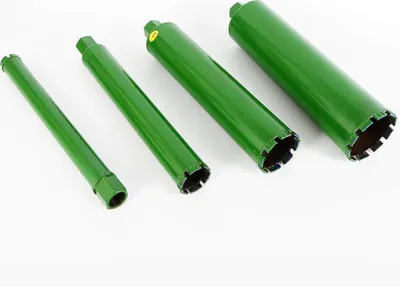 Zdjęcie produktu dla 4 sztuki (2,2'' 3'' 4'' 5'') Diamentowe wiertło rdzeniowe Wiertło rdzeniowe do betonu na mokro