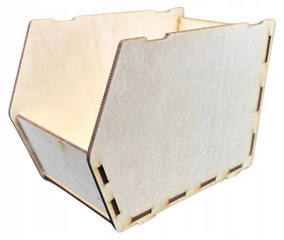 Obrázek produktu pro SznurkiPolskie Dřevěná krabička na díly 8,7 x 16 cm