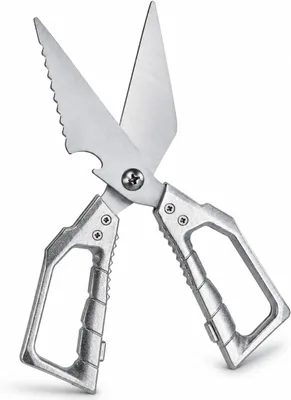 Image de Ciseaux de cuisine en acier inoxydable, multifonctionnels, 23 cm, pour la cuisine