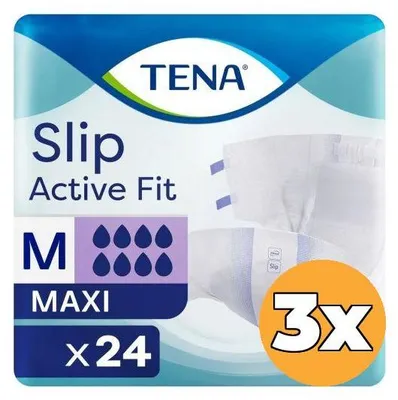 Productafbeelding van 3x Tena Slip Active Fit Maxi Medium (24 stuks)