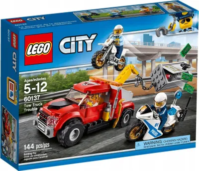 Immagine prodotto di LEGO City 60137 Problemi con il carro attrezzi