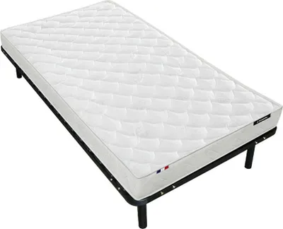 Produktbild von Set Lattenrost + ZEUS Schaumstoffmatratze von YSMÉE - 15cm dick - 90 x 200 cm