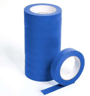 Zdjęcie produktu dla 10 rolek taśmy malarskiej - niebieska, 24 mm x 50 m, do prac malarskich