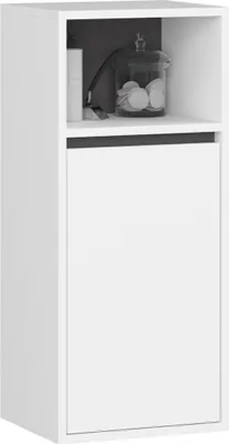 Produktbild von Wand-Badezimmerschrank MARLION – weiß/grau