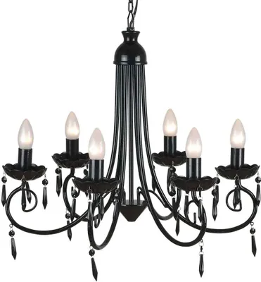 Produktbild von vidaXL Pendelleuchte Lampe Leuchte 6 Lampenfassung