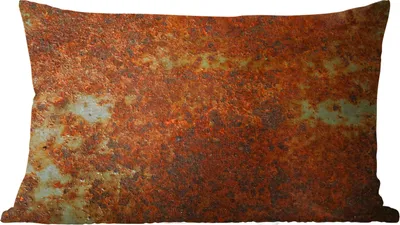 Produktbild von MuchoWow® Zierkissen Sofakissen Wohnzimmer Dekokissen 50x30 cm Metall - Rost - Retro - Wohnzimmerdekoration - Polster mit Photo