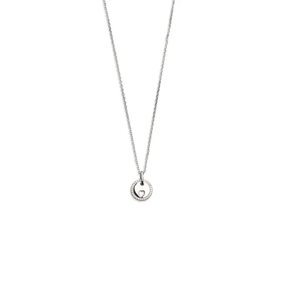 Produktbild von Xenox Damen Halskette mit Herz Anhänger Sterling Silber 925 mit Zirkonia - Love Story XS3538