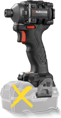 Immagine prodotto di PARKSIDE PERFORMANCE® Avvitatore a impulsi a batteria 1/4" PDSSAP 20-Li B2 – senza batteria e caricabatterie