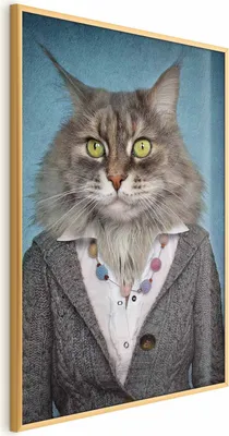 Produktbild von Posterpapier Poster - Lady Cat 29.7x42 cm Tiere g-B-0128-ao-a