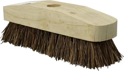 Image de Brosse pour plafond - 230 mm - idéale pour le nettoyage des surfaces - 1 pièce - plastique rigide - verte