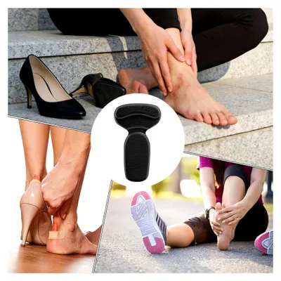 Produktbild von Fersenpolster - Selbstklebende, rutschfeste Polster für Schuhe - 2 Paar für Damen und Herren