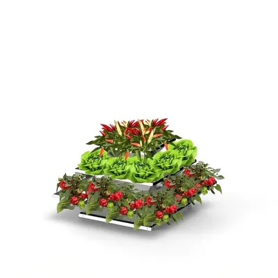 Produktbild von Hochbeet "HighBeet Cleo" Mini aus verzinktem Blech
