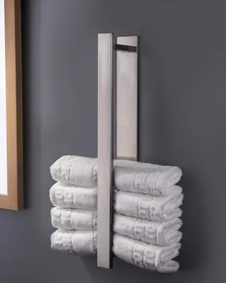 Produktbild von Handtuchhalter 1 Stk, Edelstahl SUS304 Selbstklebend, 40 Cm Drahtgebürstet Für Badezimmer Und Gäste-Wc