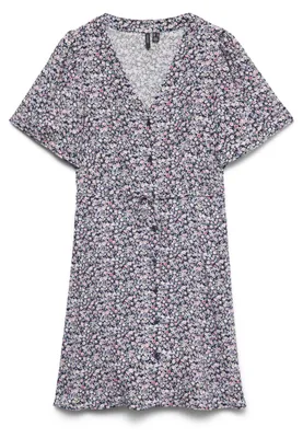 Productafbeelding van Vero Moda 10292845_2078_1249786_65, Dames, Marineblauw, M, 1 stuk, Wassen met soortgelijke kleuren; Binnenstebuiten wassen; Maximale krimp: 5%; Ophangen om te drogen; Gebruik geen bleekmiddel