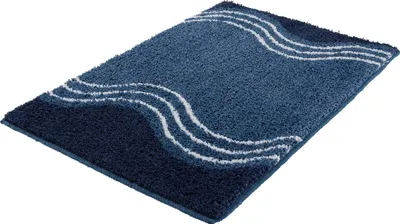 Produktbild von Kleine Wolke Badteppich MOVE Iceblue 65 x 115 cm