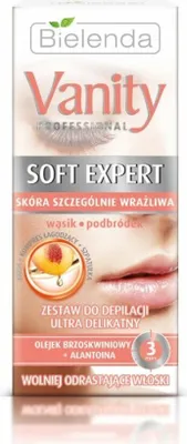 Produktbild von Bielenda Vanity Soft Expert Ultra Gentle Gesichtshaarentfernungsset 15 ml