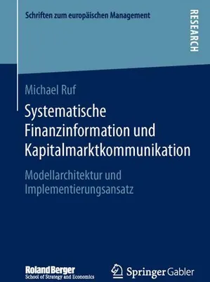 Zdjęcie produktu dla Systematische Finanzinformation und Kapitalmarktkommunikation