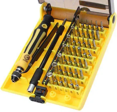 Produktbild von MMOBIEL 45 in 1 Reparatur Werkzeug Set Schraubenzieher für Diverse Geräte (JK-6089B)