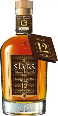 Immagine prodotto di Slyrs 12 anni | Whisky bavarese single malt | 0,35l. Bottiglia