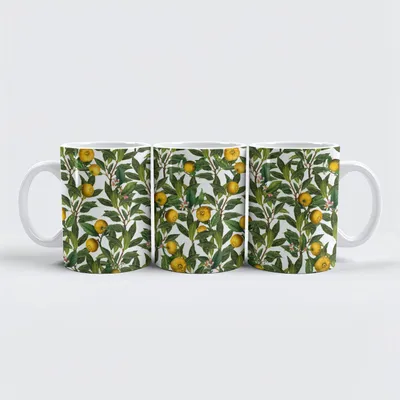 Produktbild von raxxa Premium-Tasse "Zitronen Plantage"