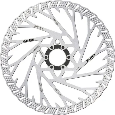 Produktbild von Galfer DB027WCL Fixed Shark Bremsscheibe – 223 mm CenterLock silberfarben DB027WCL
