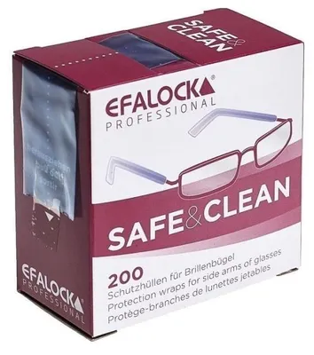 Produktbild von Efalock Brillenbügelschutzhüllen,Box mitRolle a 200 Stück