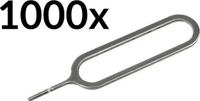 Obrázek produktu pro Sada 1000 kusů Sim Card Tray Key Iphone Ipad