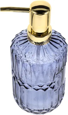 Produktbild von Nachfüllbare Glasflasche mit Pumpspender, leerer Seifenspender aus Glas, Duschflasche mit Pumpe für das Badezimmer und Spülmittelspender aus Glas