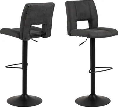 Produktbild von (2er Set) Syra Barhocker grau.