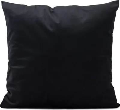Produktbild von Gözze Kissenhülle CALIFORNIA schwarz 50x50cm aus 100 % Polyester mit Reißverschluss