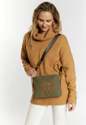Image de Sac à bandoulière GELYA pour femme - olive, taille unique