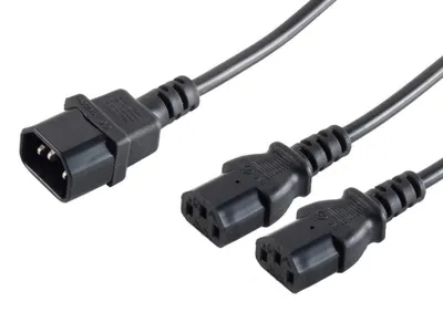 Immagine prodotto di Cavo a Y spina IEC /2x presa IEC 1,8 m