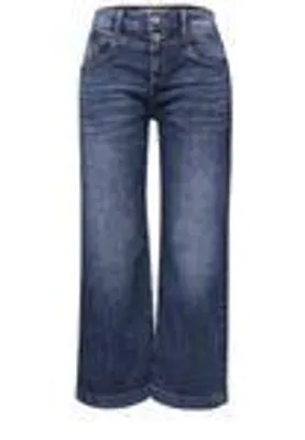 Produktbild von QR Style Emee Wide Leg,hw,dark 17676 dark blue wash Größe 27i/26