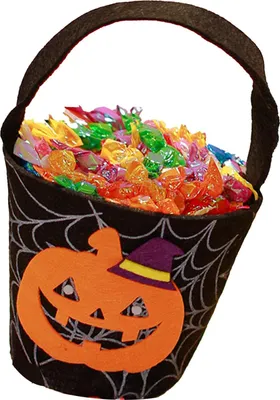 Obrázok produktu pre Halloween Candy Bag Netkané textílie Multi účel štýlové ručné Candy vedro pre deti darček Halloween dodávky Spider Web vzor