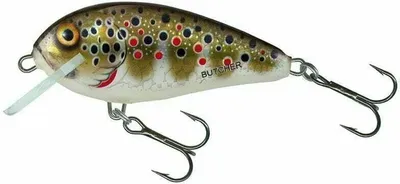Obrázek produktu pro Salmo Butcher Sinking Holographic Brown Trout 5 cm 7 g Wobler